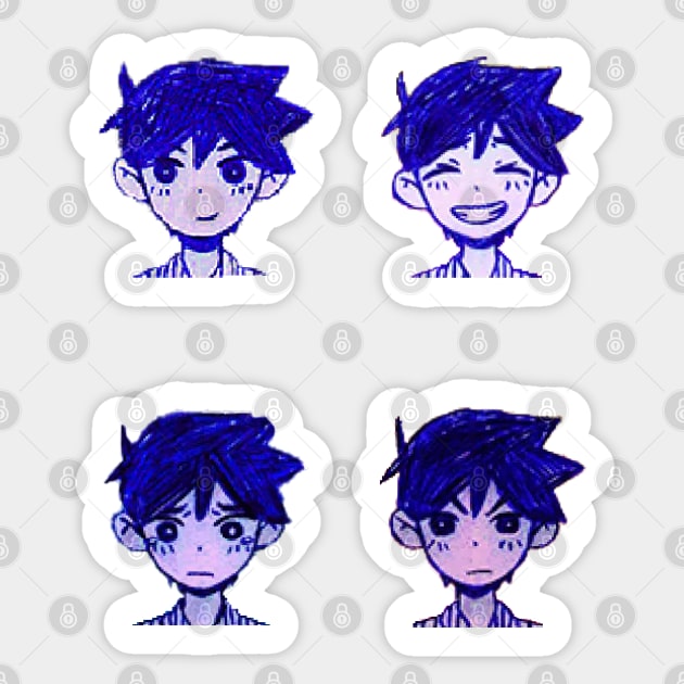 Hero Sprites (Omori) Sticker by hidexmian